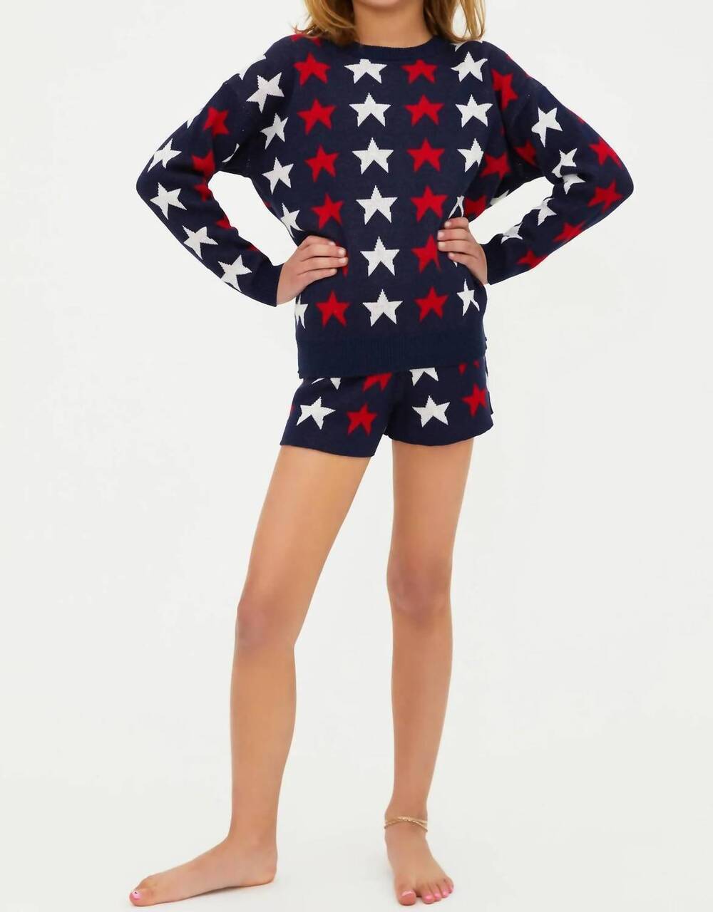 NEW BEACH RIOT little balboa shorts in american stars